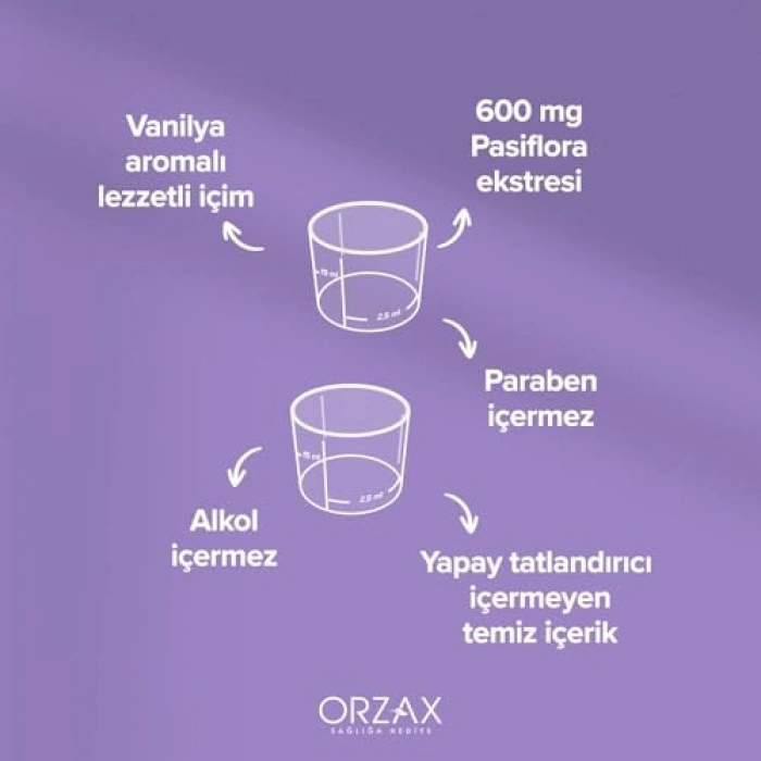 Passiflora Takviye Gıda Şurubu 150 ml | Rahatlatıcı Etki