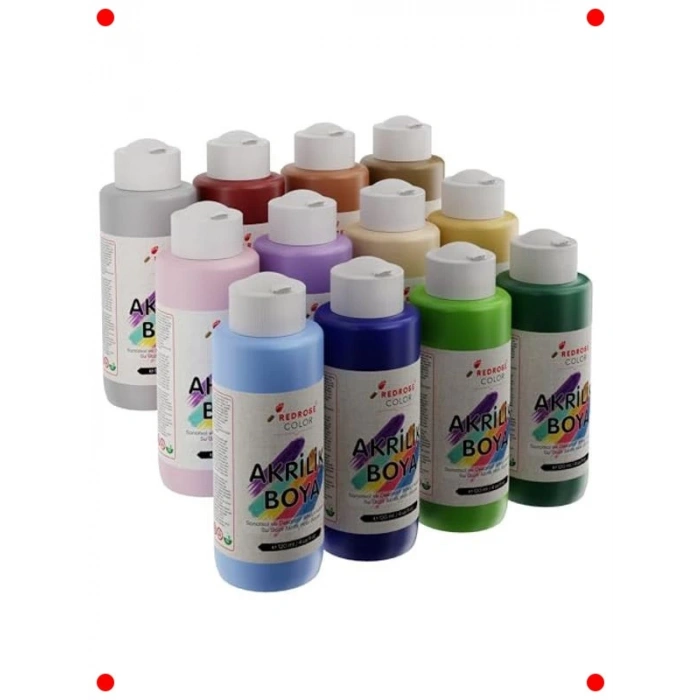 Pastel Akrilik Boya Seti - 12x120 ml