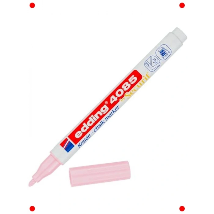 Pastel Pembe Likit Tebeşir Kalemi