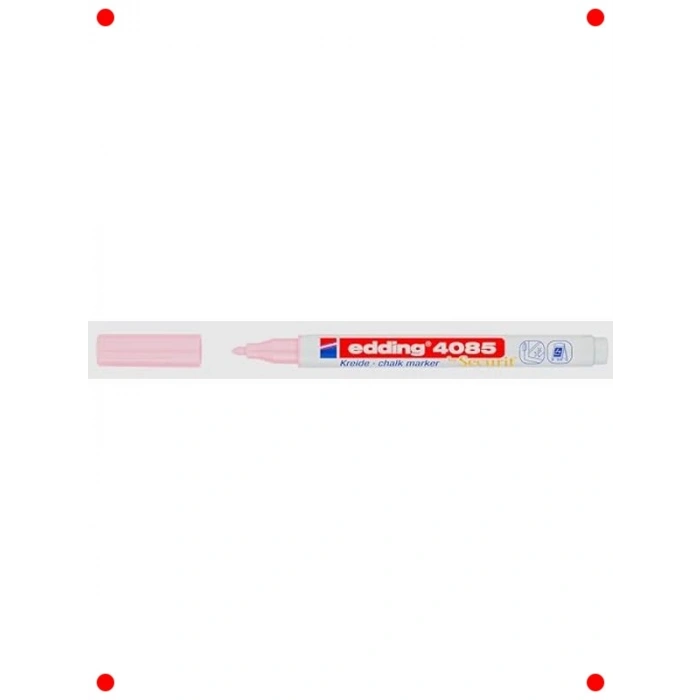 Pastel Pembe Likit Tebeşir Kalemi