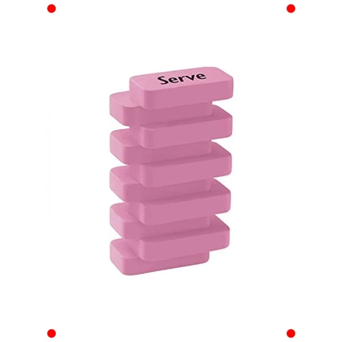 Pastel Renkli Silgi Seti - 6 Adet