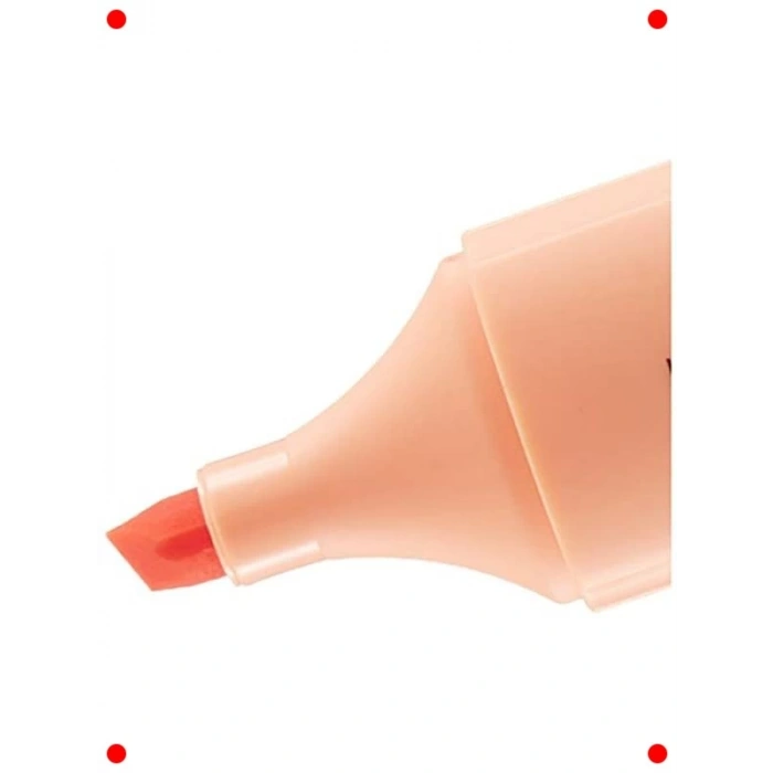 Pastel Turuncu Fosforlu Kalem