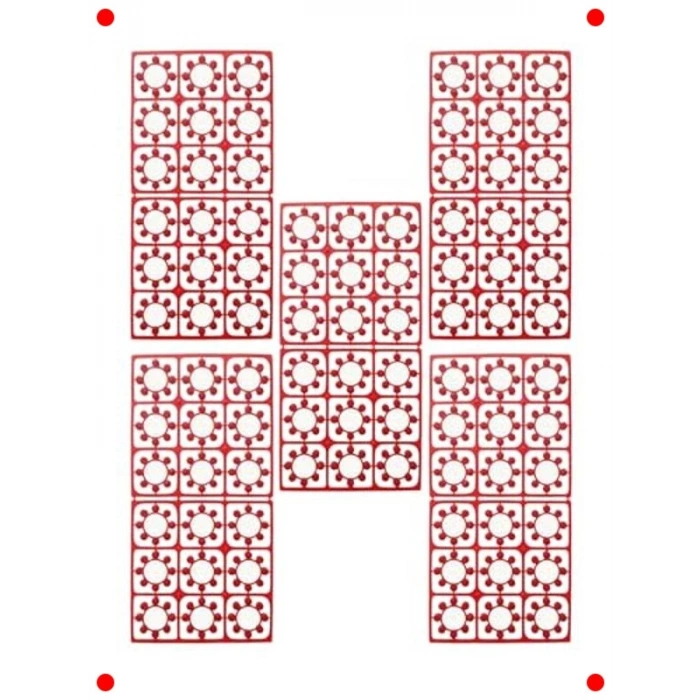 Pat Pat Tabanca Yedek Mermisi (5 Paket, 720 Adet)