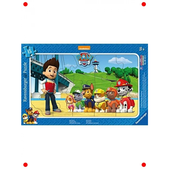 Paw Patrol Başlangıç Yapbozu - 15 Parça