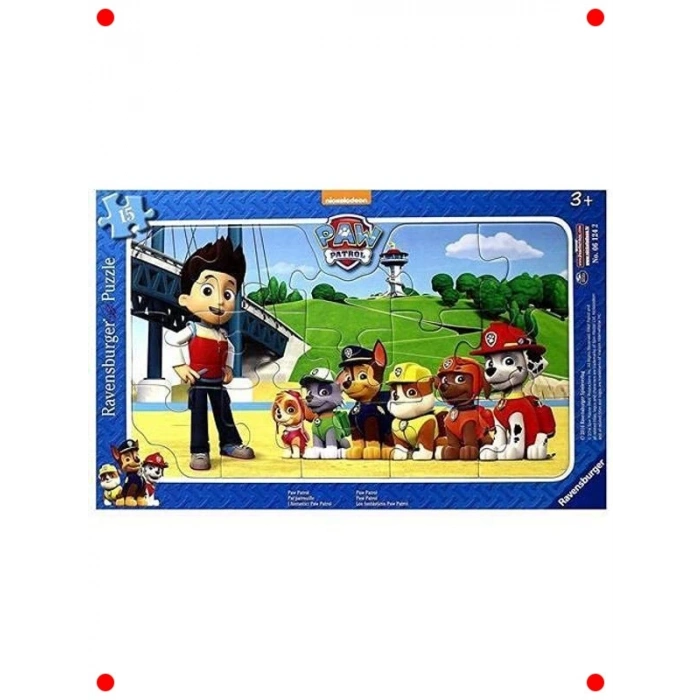 Paw Patrol Başlangıç Yapbozu - 15 Parça
