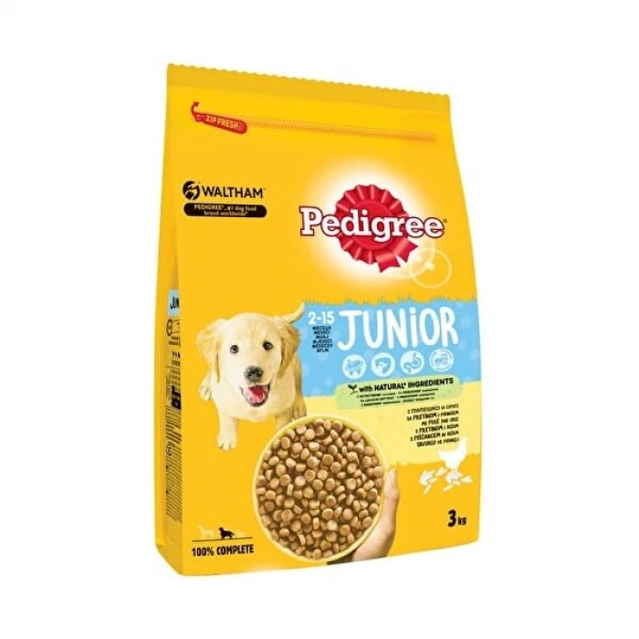 Pedigree Tavuklu Ve Pirinçli Yavru Köpek Maması 3