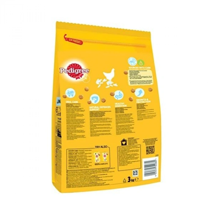 Pedigree Tavuklu Ve Pirinçli Yavru Köpek Maması 3