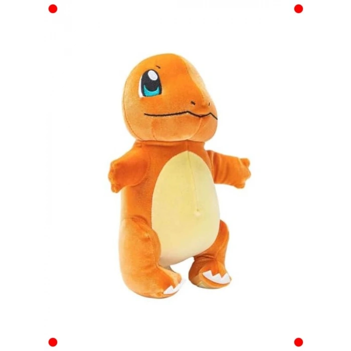 Pelüş Alev Ejderhası Figürü (20 cm)