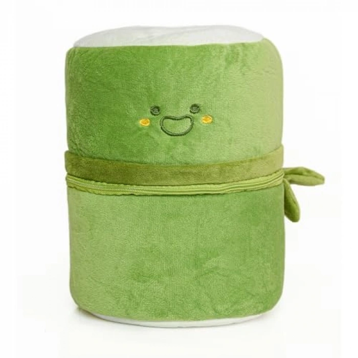 Peluş Bambu Panda - Elinde Bambu Tutan Sevimli Oyuncak