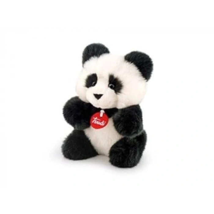 Peluş Fluffy Panda, Yumuşak ve Sevimli Evcil Hayvan Oyuncak