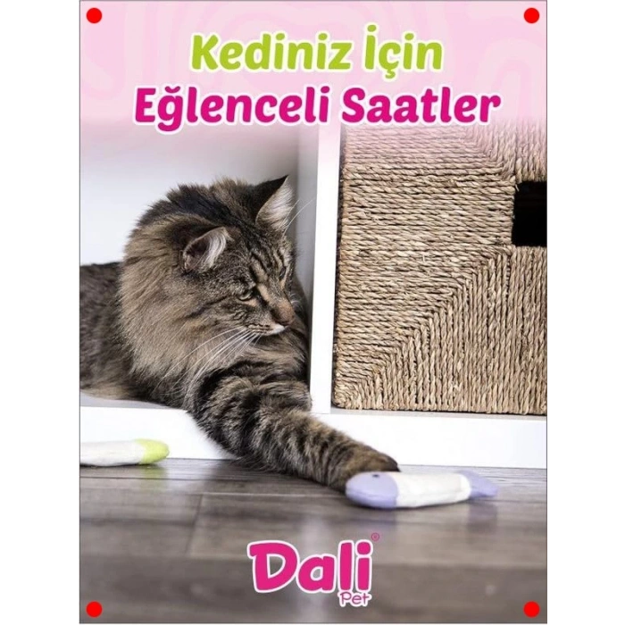 Peluş Kedi Oyuncak Seti – Sesli & Kedi Naneli (5 Adet)