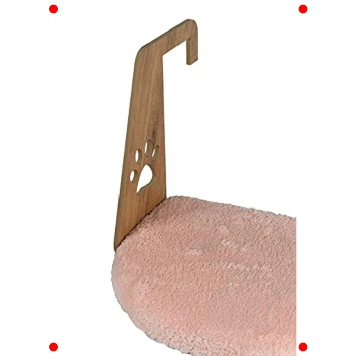 Peluş Petek Desenli Evcil Hayvan Yatağı