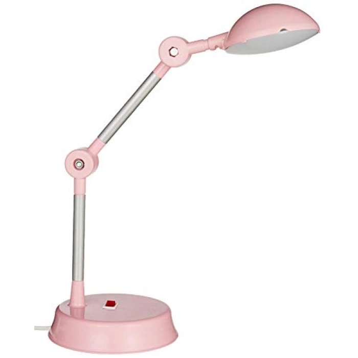 Pembe Ledli Masa Lambası, Modern Tasarım ile Aydınlatma