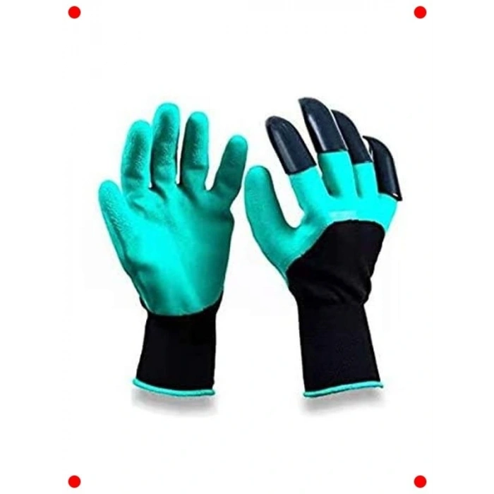 Pençeli Bahçe Eldiveni - Bitki Diki ve Kazma İçin