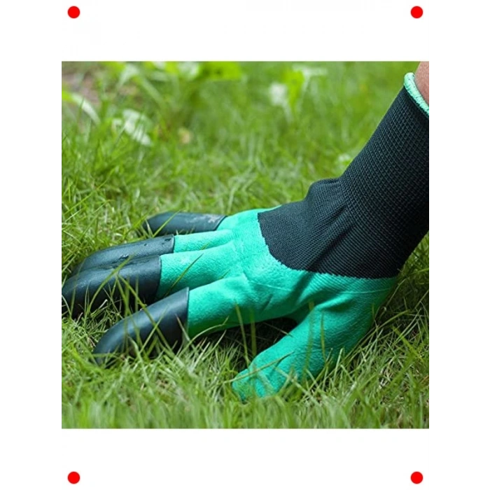 Pençeli Bahçe Eldiveni - Bitki Dikimi ve Kazma İçin