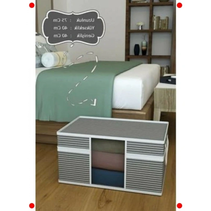 Pencereli Mega Boy Düzenleyici Saklama Kutusu