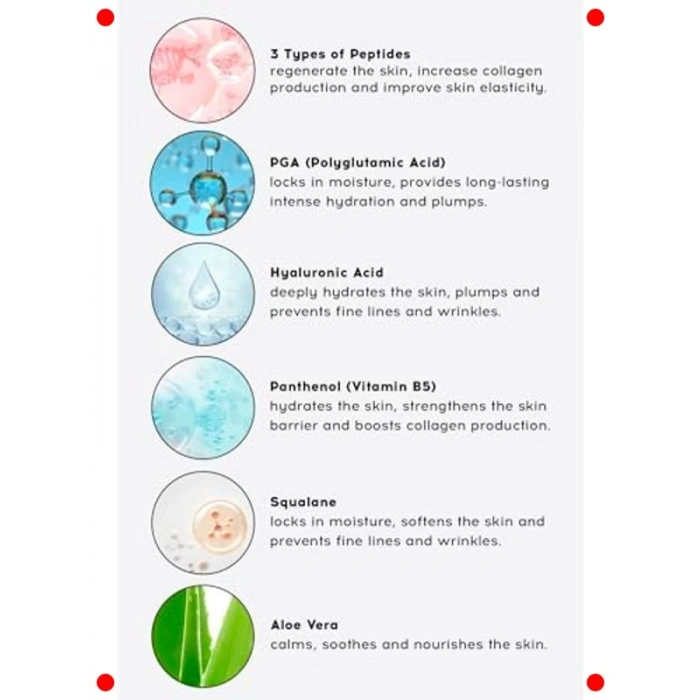 Peptit, Ektoin, Hyaluronik Asitli Nemlendirici Yüz Spreyi