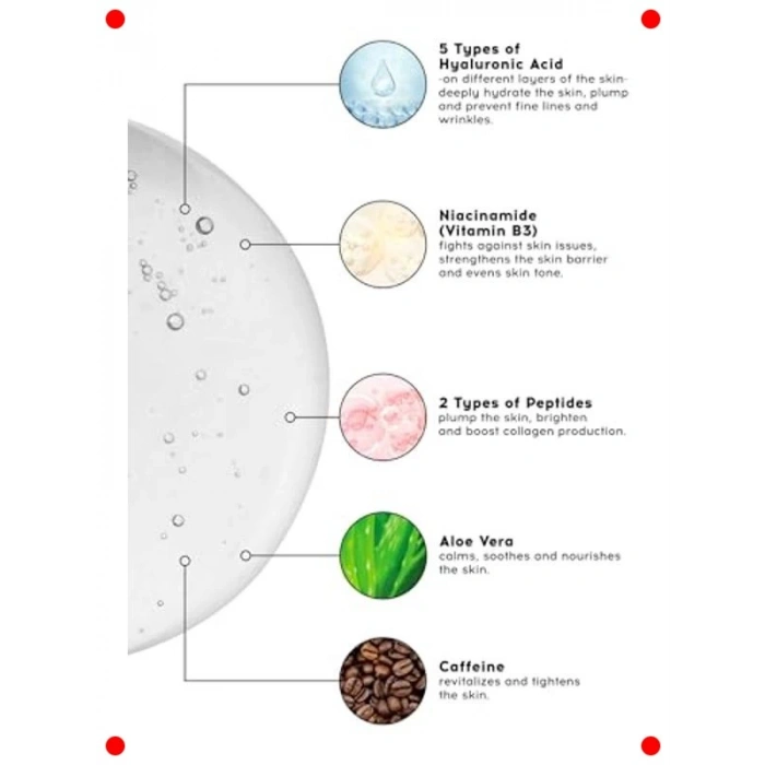 Peptit & Hyaluronik Asit Cilt Serumu 30 ml