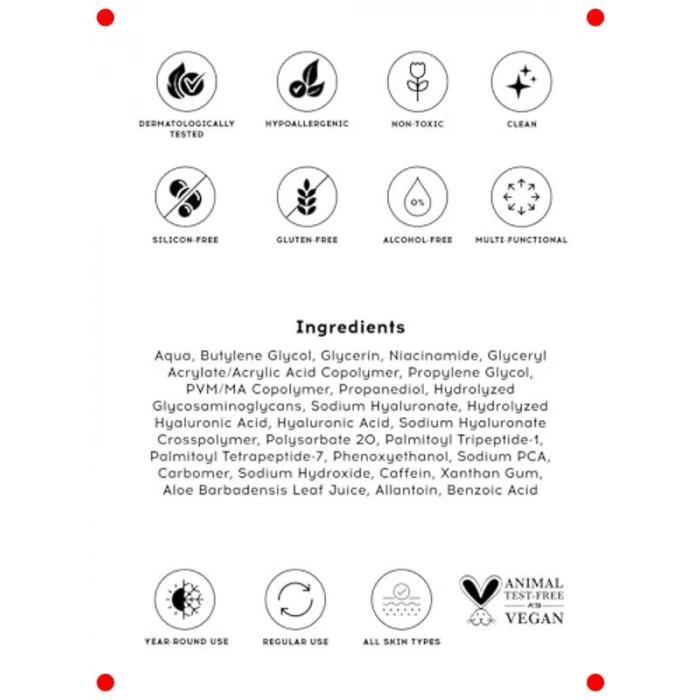 Peptit & Hyaluronik Asit Cilt Serumu 30 ml