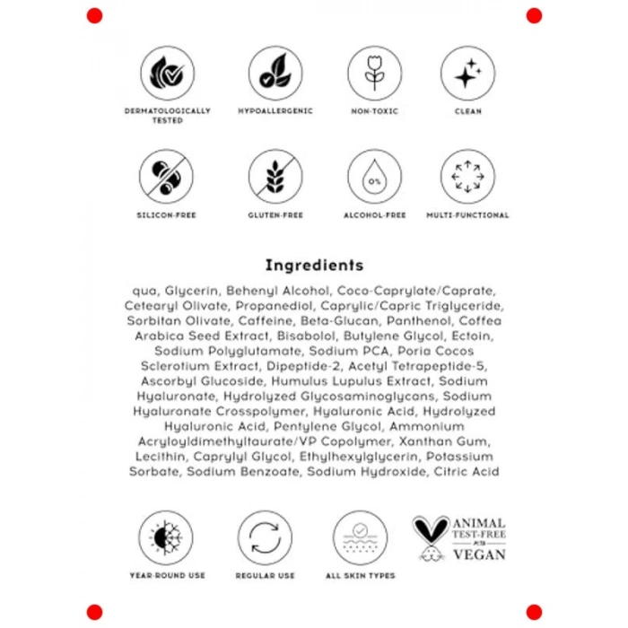 Peptit Işıltılı Göz Kremi, Yoğun Nemlendirici