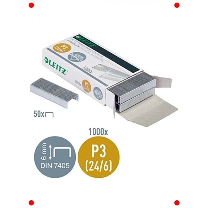 Performans Zımba Teli P3, 1000 Adet - Galvanizli