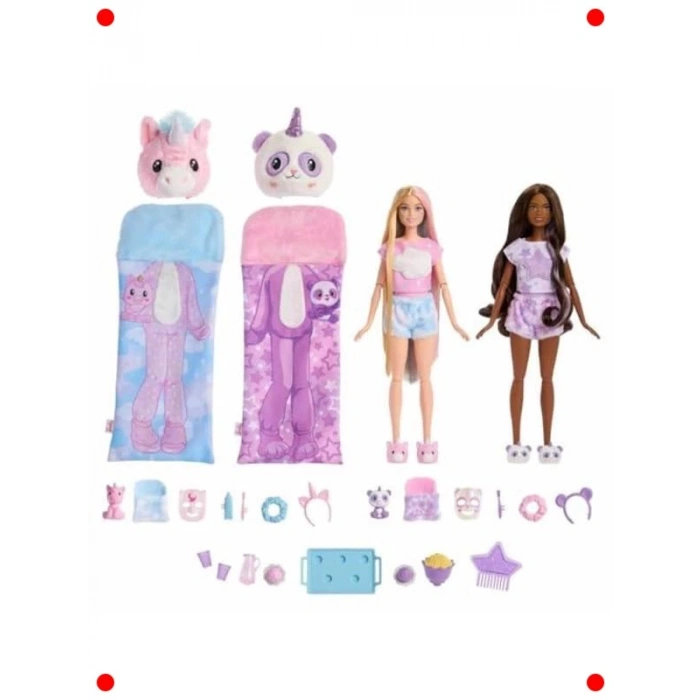 Pijama Partisi Temalı Sürpriz Oyuncak İkili Set