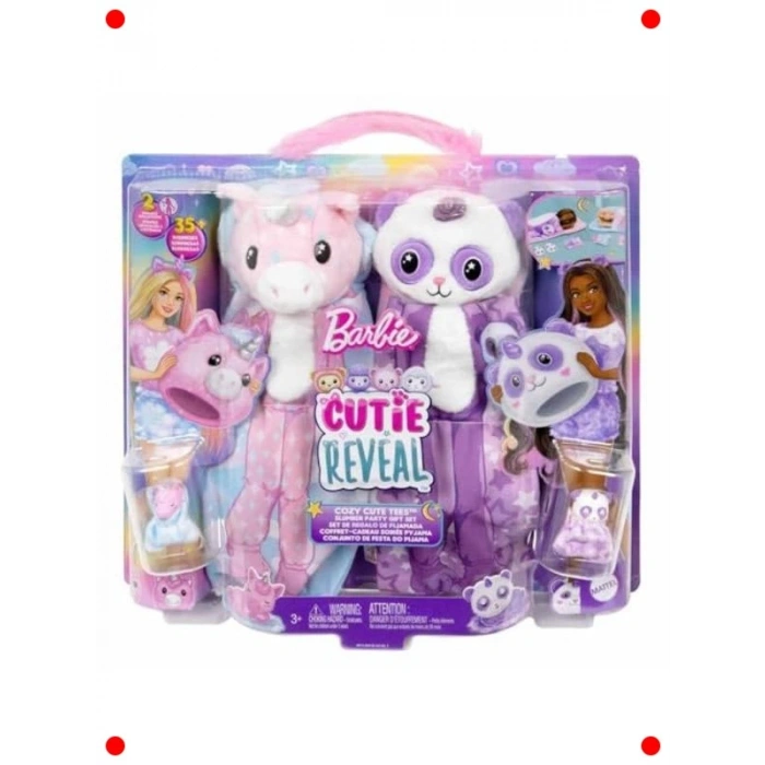 Pijama Partisi Temalı Sürpriz Oyuncak İkili Set