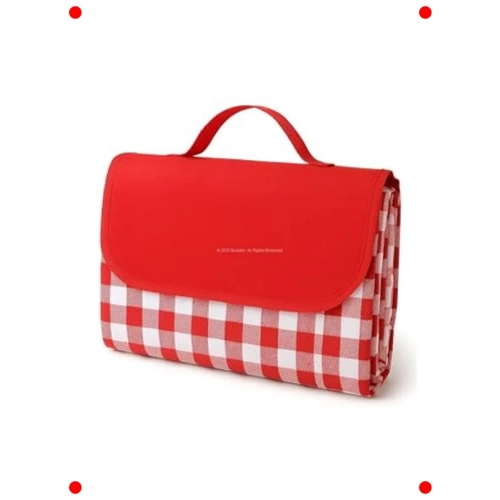 Piknik Örtüsü, 205x160 cm, Su Geçirmez, Katlanabilir