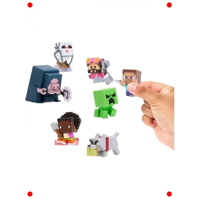 Piksel Karakterler Çoklu Mini Figür Paketi