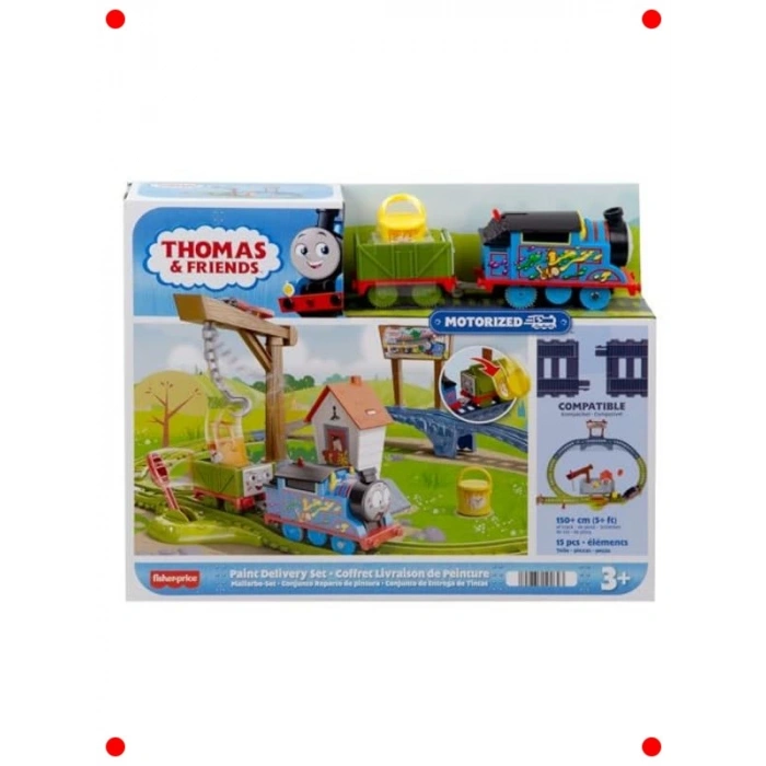 Pille Çalışan Motorlu Tren Seti ve Kargo Vagonu