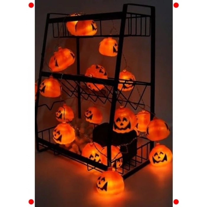 Pilli Cadılar Bayramı  Balkabağı Seti (12 Adet)