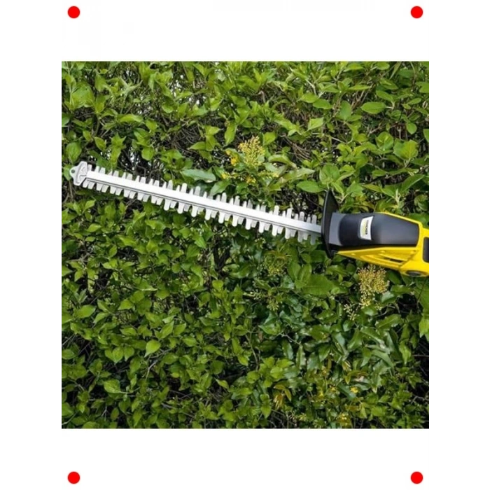 Pilli Çit Makası - Kompakt ve Hafif (Sarı Renk)