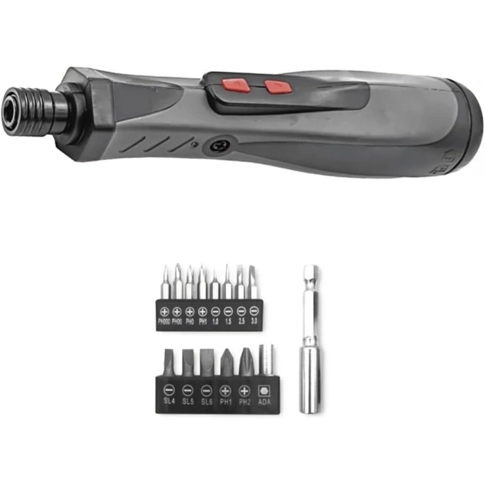 Pilli Vidalama Seti, Manyetik Tornavida,  AAA Pil ile Çalışan