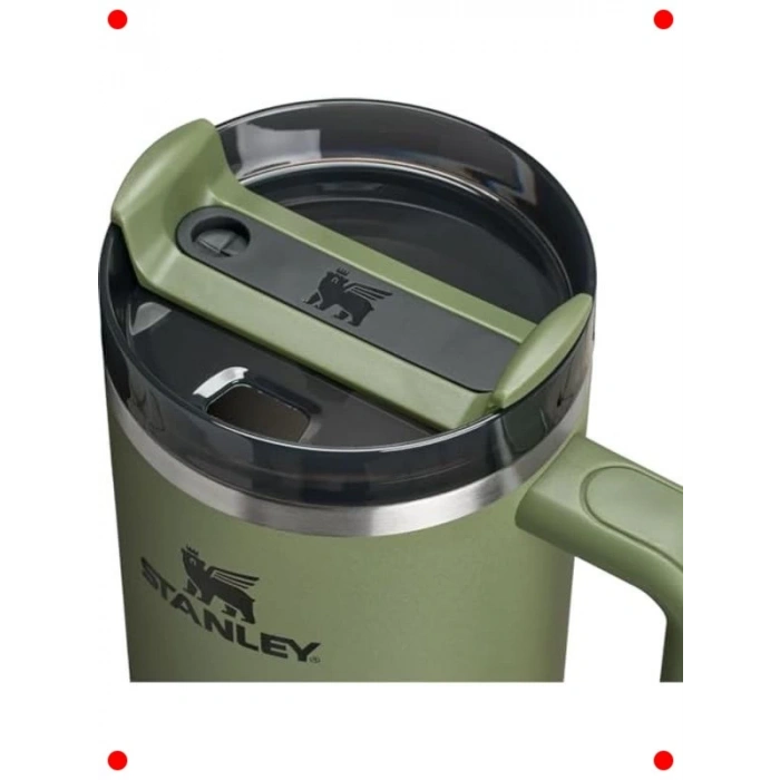 Pipetli Paslanmaz Çelik Termos Bardak 1.18 Lt