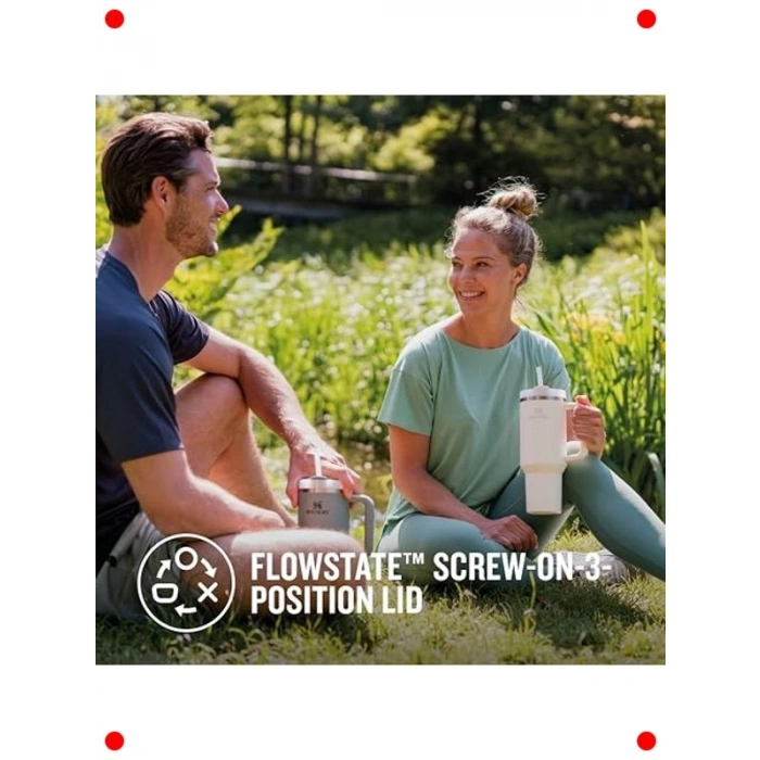 Pipetli Termos Bardak, 1.18 L, Pembe Kuvars