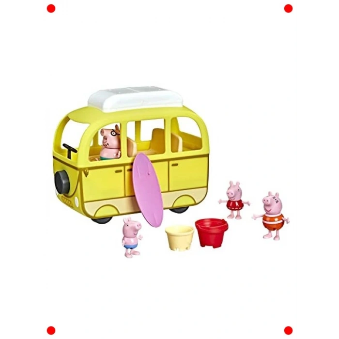 Plaj Temalı Sevimli Karakterli Araç ve Aksesuar Seti