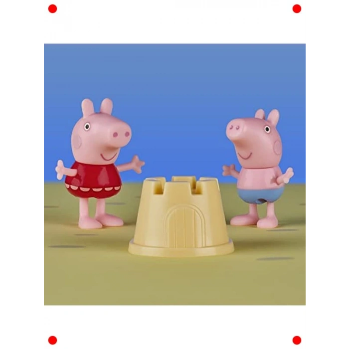 Plaj Temalı Sevimli Karakterli Araç ve Aksesuar Seti