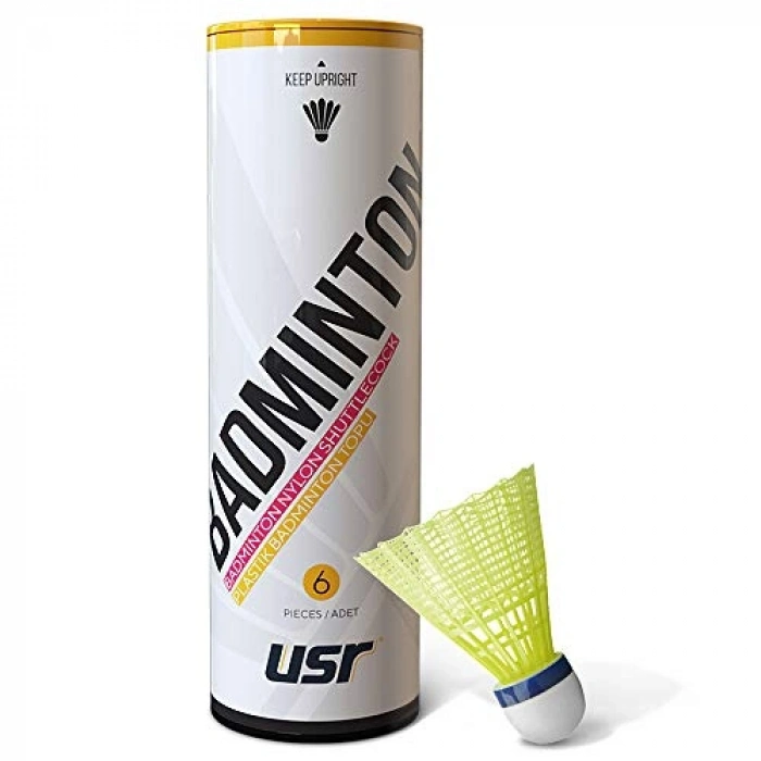 Plastik Badminton Topu, Dayanıklı ve Hafif