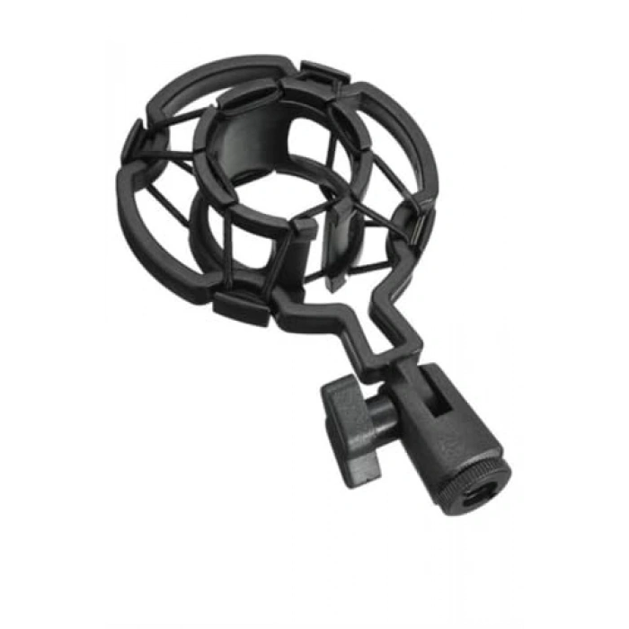 Plastik Shock Mount ile Stüdyo Mikrofon Tutucu