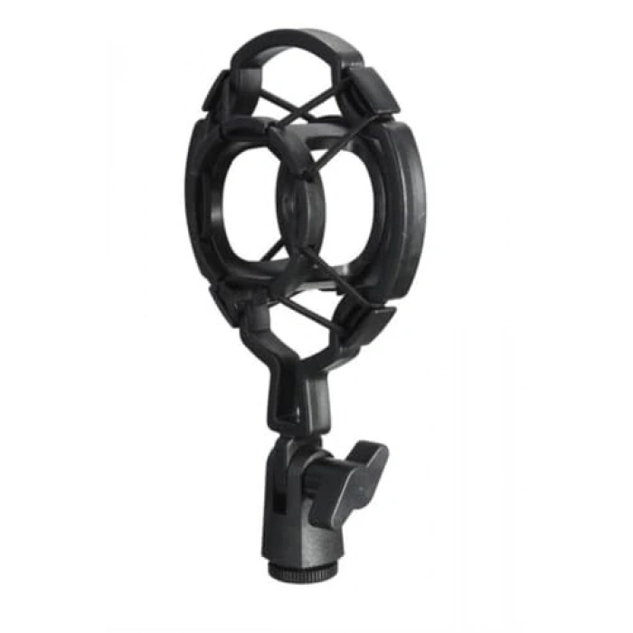 Plastik Shock Mount ile Stüdyo Mikrofon Tutucu