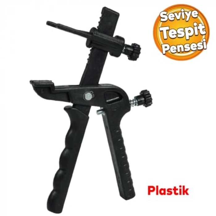 Plastik Siyah Seviye Tespit Takoz Pensesi, Derz Klipsi