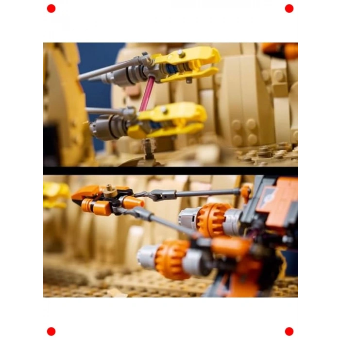 Pod Yarışı Diyorama Model Seti - Yetişkinler için Koleksiyon