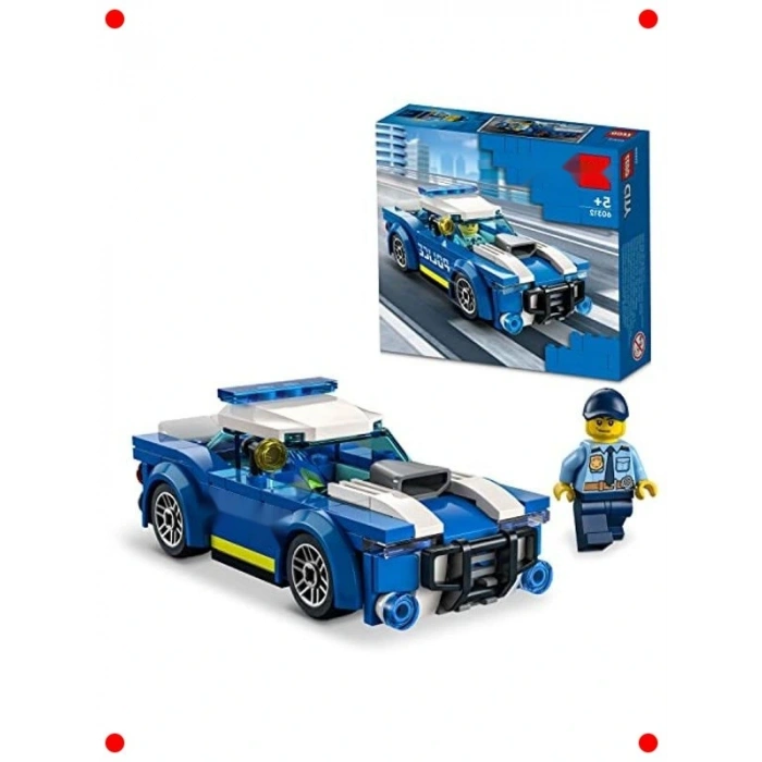 Polis Arabası Yapım Seti - Küçük Kahramanlar İçin