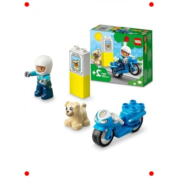 Polis Motosikleti Yapım Seti (5 Parça)