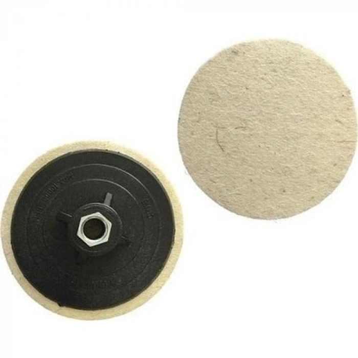 Polisaj Keçesi Zımpara Tabanlı M14 Matkap Aparatı