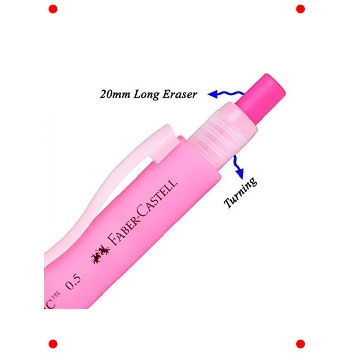Polymatic Versatil Kalem 0.5mm - Kırmızı Gövdeli
