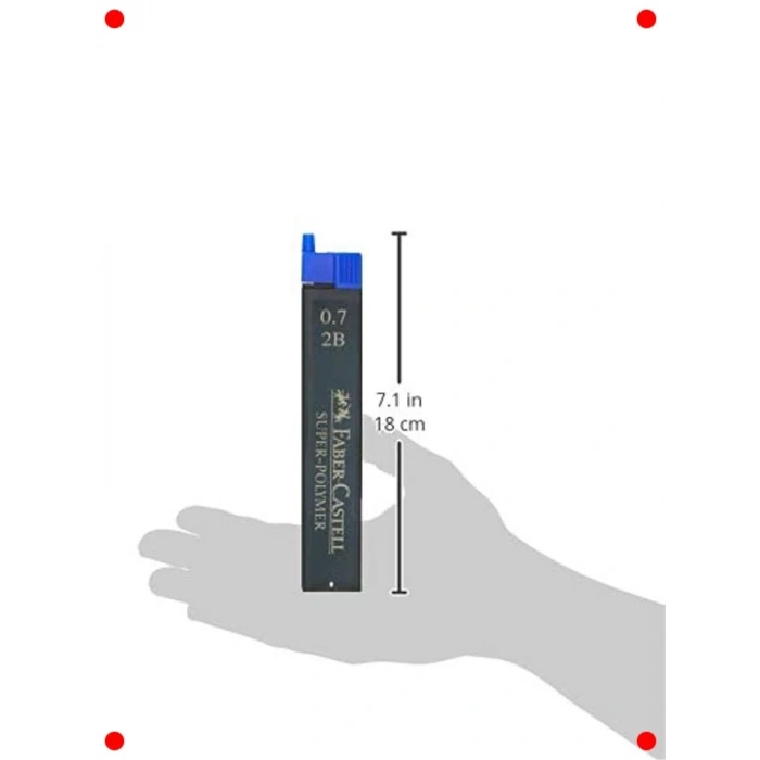 Polymer Kurşun Kalem Ucu 0.7mm - Yüksek Dayanıklılık