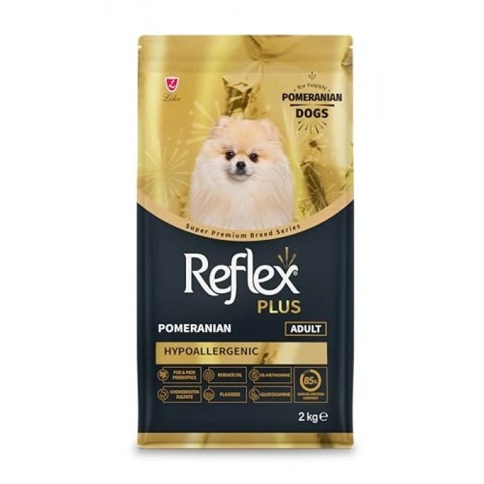Pomeranian yetişkin köpek maması, 2 kg