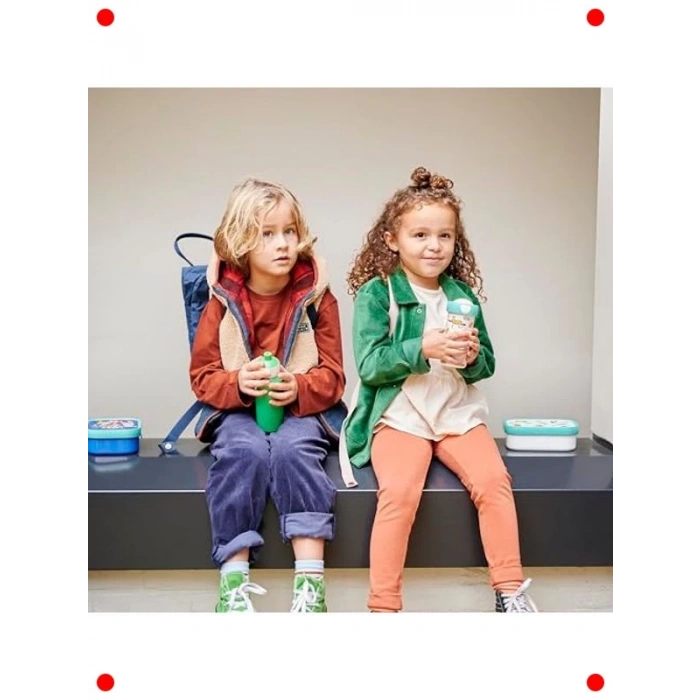 Pop-Up Çocuk İçecek Şişesi 400ml - Sızdırmaz