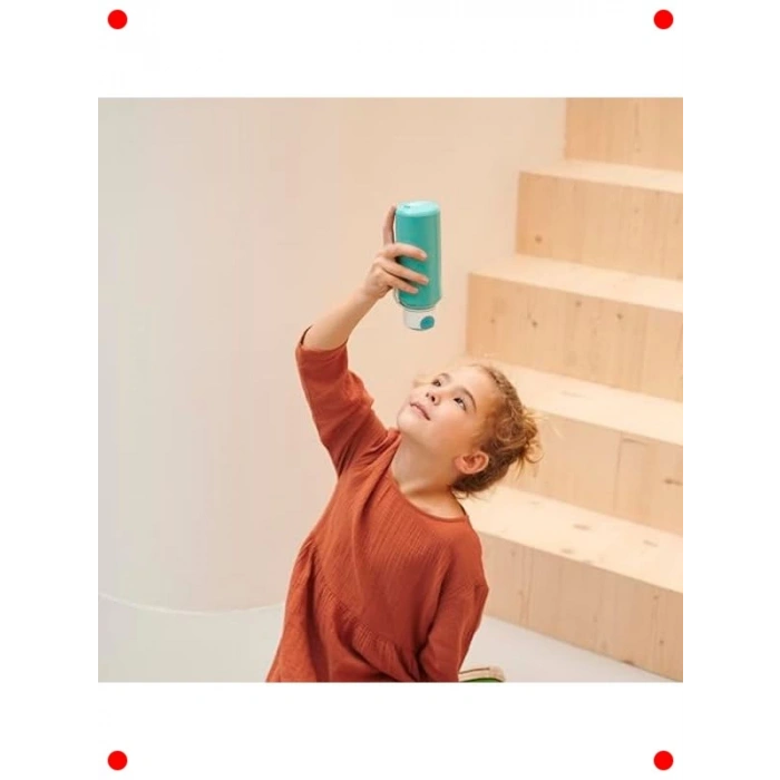 Pop-Up Çocuk İçecek Şişesi 400ml - Sızdırmaz